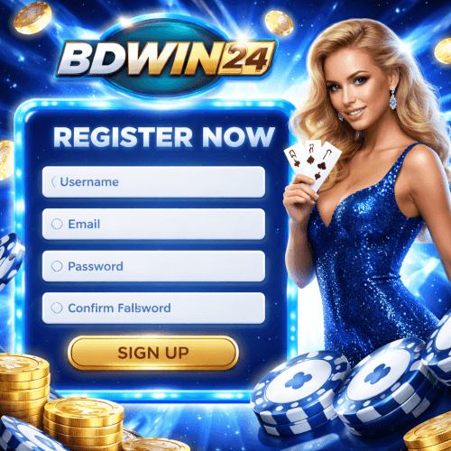 BDWIN24 account login area for an online gambling platform offering diverse casino games and easy access to play